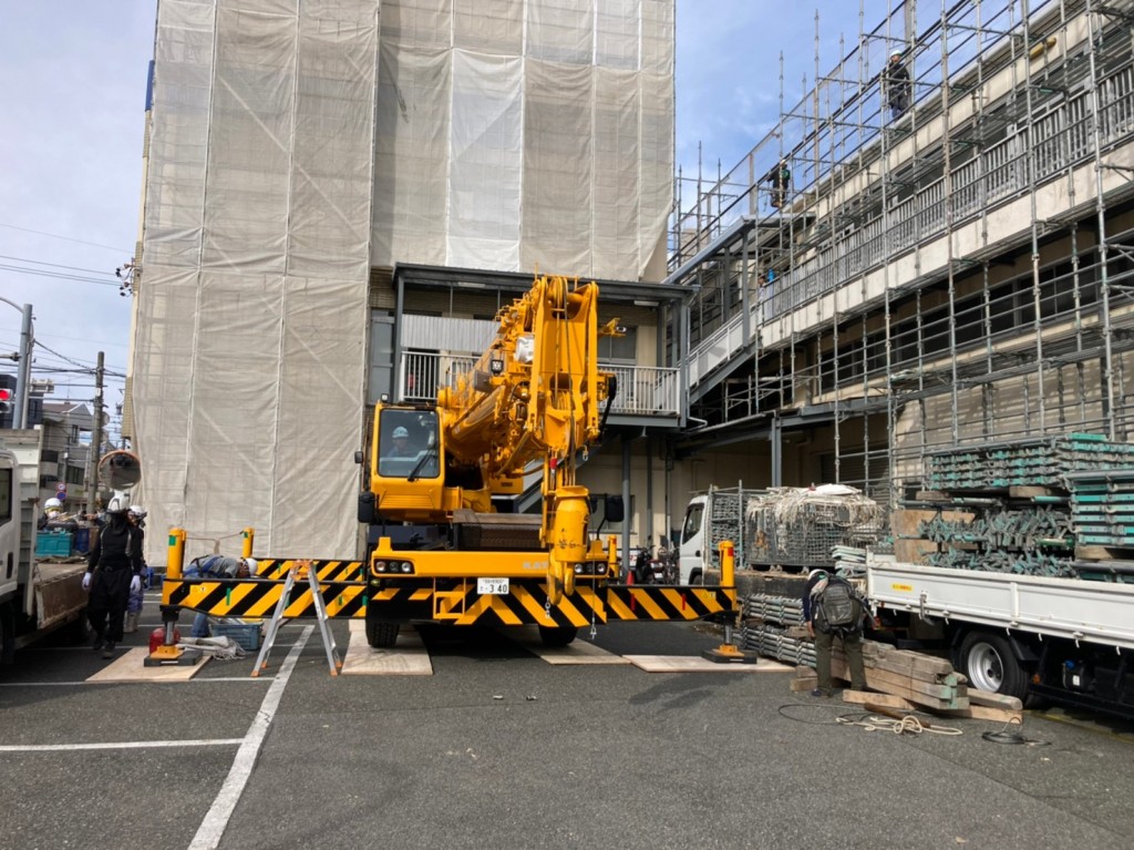 【名古屋市】熱田区 (解体編)工場の板金、塗装工事の施工事例