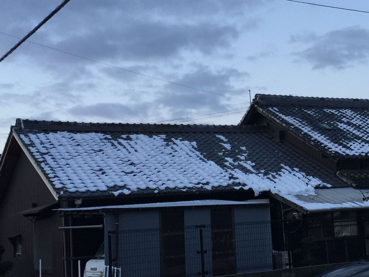 落雪を防ぐには（雪止め）