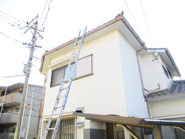 名古屋市　千種区　Ｏ様　雨漏り屋根点検補修・アンテナ撤去