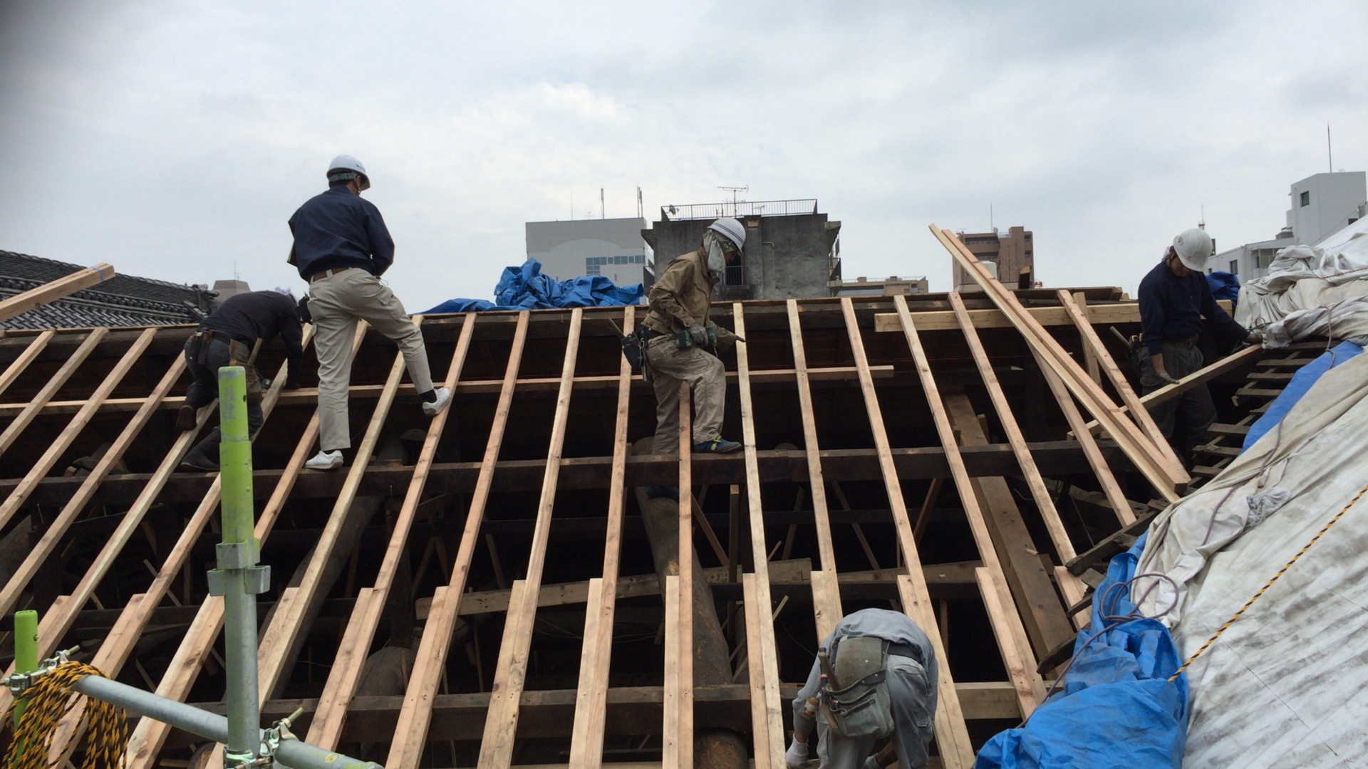 耐震改修　屋根葺き替え　名古屋市