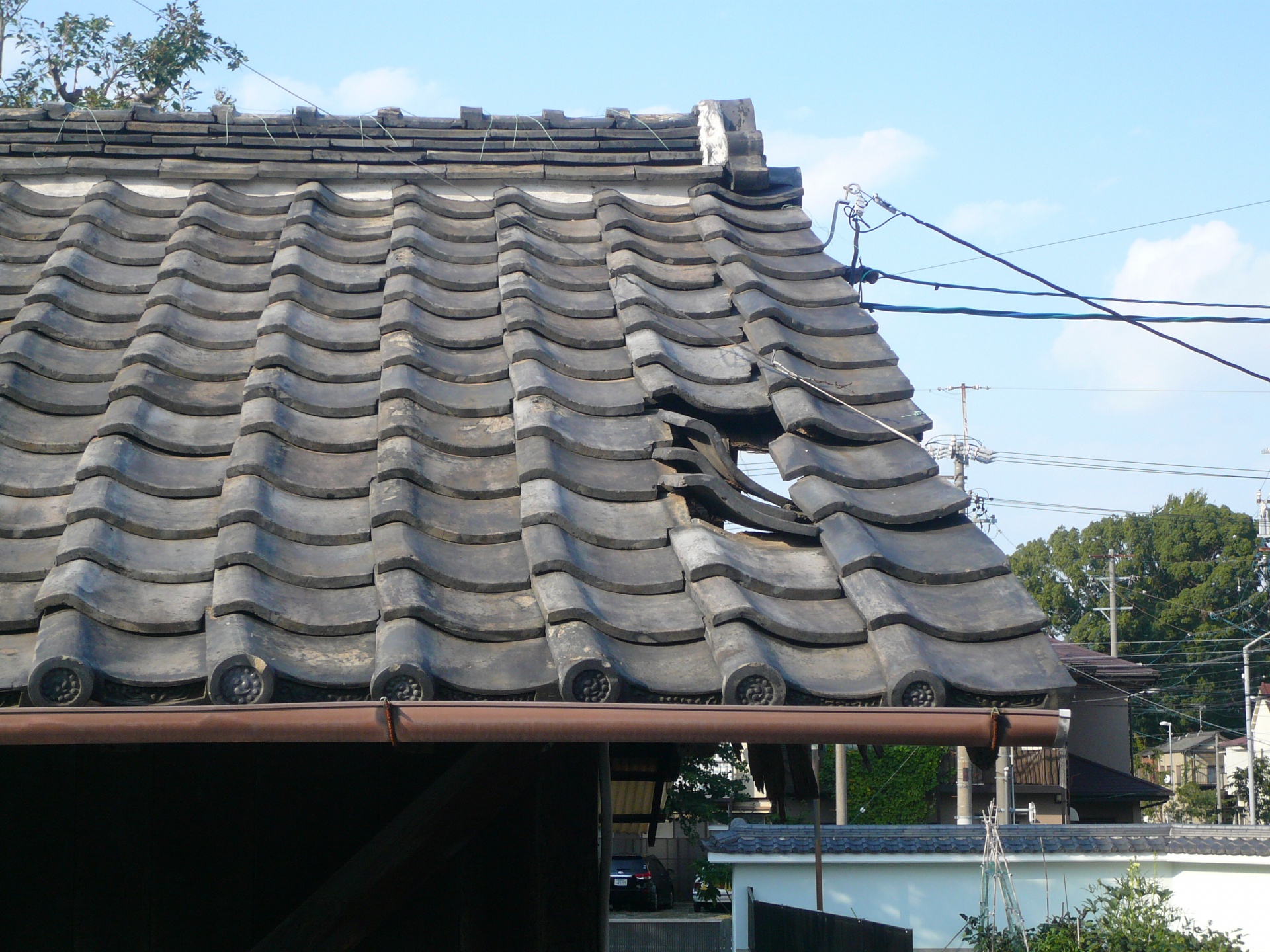 屋根　天井　穴修繕リフォーム / 名古屋市