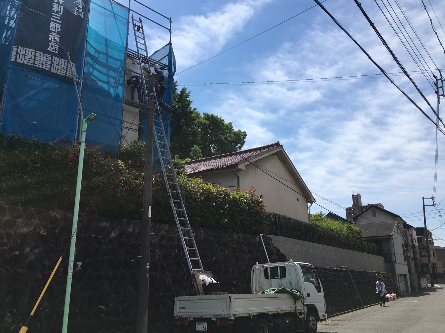 名古屋市昭和区にて温水器撤去工事を行いました